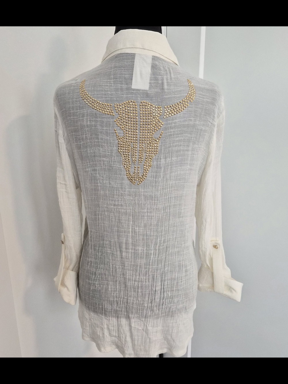 Wrangler Rock 47 ~ Western Shirt with Gold Stud Detail